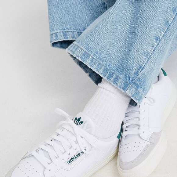 *adidas Continental White Vulcanised Trainers NWT - Picture 6 of 13